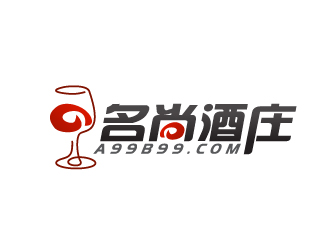 曉熹的名尚酒莊進(jìn)口紅酒logo設(shè)計(jì)