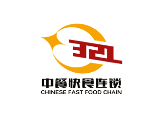 譚家強的321 中餐快食連鎖logo設(shè)計