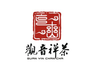 李泉輝的觀音禪茶茶館logo設(shè)計(jì)