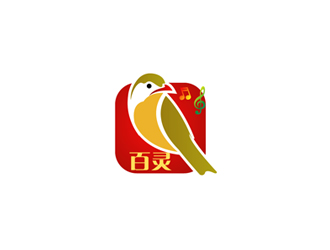 秦曉東的百靈 App圖標(biāo)logo設(shè)計