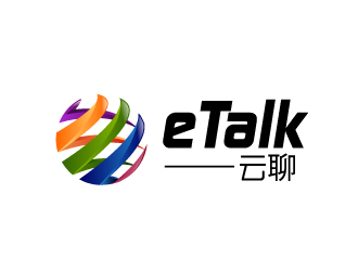 曉熹的eTalk 云聊logo設(shè)計