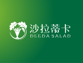 劉彩云的Deeda Salad 沙拉蒂卡logo設(shè)計(jì)