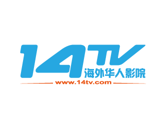 陸達(dá)活的14TV 海外華人影院logo設(shè)計(jì)