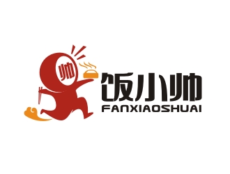 飯小帥外賣餐飲logo設(shè)計(jì)