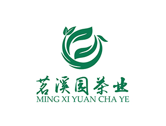 潘樂的茗溪園茶葉店logo設(shè)計(jì)