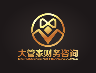 何嘉健的衡陽市大管家財務咨詢有限公司標志logo設計