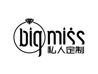 張俊的鉆石珠寶店-big misslogo設計