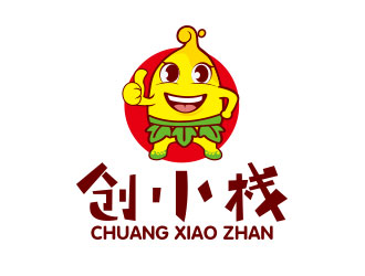 向正軍的創(chuàng)小棧保健品動物卡通熊logo設(shè)計(jì)logo設(shè)計(jì)