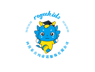 孫金澤的四川樂吉瑪?shù)壑Z服飾有限公司/ROGEEKIDSlogo設(shè)計