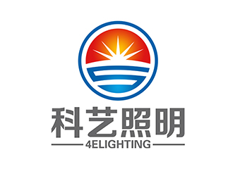 潘樂的4elighting/科藝照明logo設(shè)計