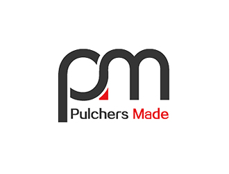 Pulchers Made英文線條日用品品牌logologo設(shè)計