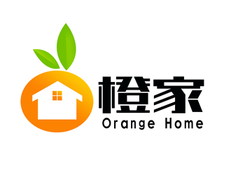 朱兵的橙家 Orange Homelogo設(shè)計