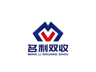 周金進的名利雙收logo設計