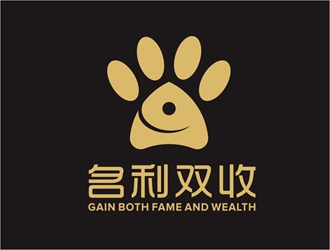 唐國強的名利雙收logo設計