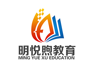 潘樂的明悅煦教育培訓(xùn)單色logologo設(shè)計