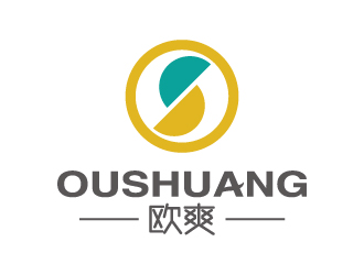 張俊的歐爽  OUSHUANGlogo設(shè)計(jì)