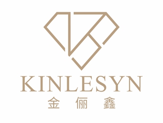 唐國強的Kinlesyn 金儷鑫logo設(shè)計