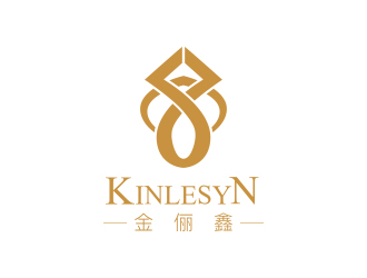 李冠良的Kinlesyn 金儷鑫logo設(shè)計