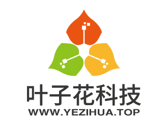 張俊的葉子花科技有限公司logo設(shè)計(jì)