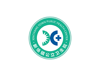 梁俊的新場醫(yī)院/新場鎮(zhèn)公立衛(wèi)生院徽章標志設計logo設計