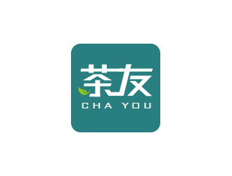 朱紅娟的茶友記茶葉垂直電商APP標(biāo)志設(shè)計(jì)logo設(shè)計(jì)