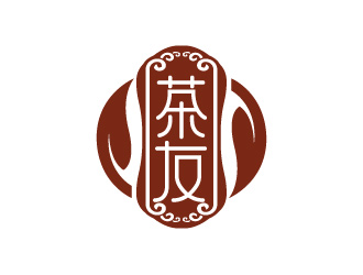 余亮亮的茶友記茶葉垂直電商APP標(biāo)志設(shè)計(jì)logo設(shè)計(jì)