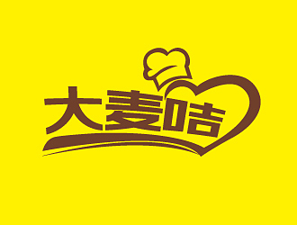 趙軍的大麥咭蛋糕店logologo設(shè)計(jì)