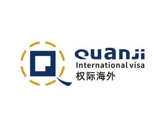 姜彥海的權(quán)際海外 QUANJI/QuanJilogo設(shè)計