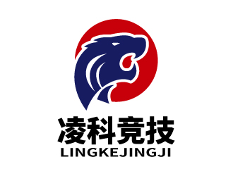 張俊的凌科競技/凌科體育logo設(shè)計