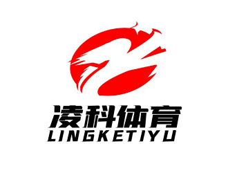 楊占斌的凌科競技/凌科體育logo設計