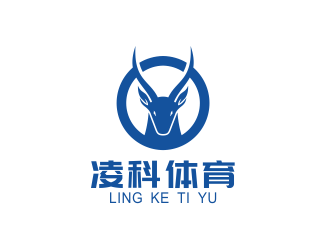 張偉的凌科競技/凌科體育logo設(shè)計