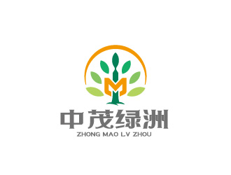 周金進的中茂綠洲logo設(shè)計