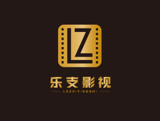 朱紅娟的樂支影視logo設(shè)計(jì)