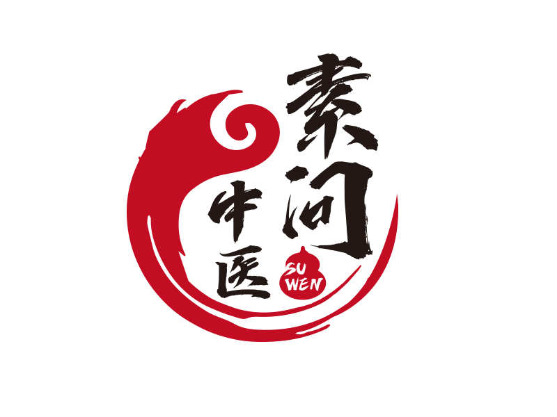 向正軍的素問(wèn)中醫(yī)logo設(shè)計(jì)