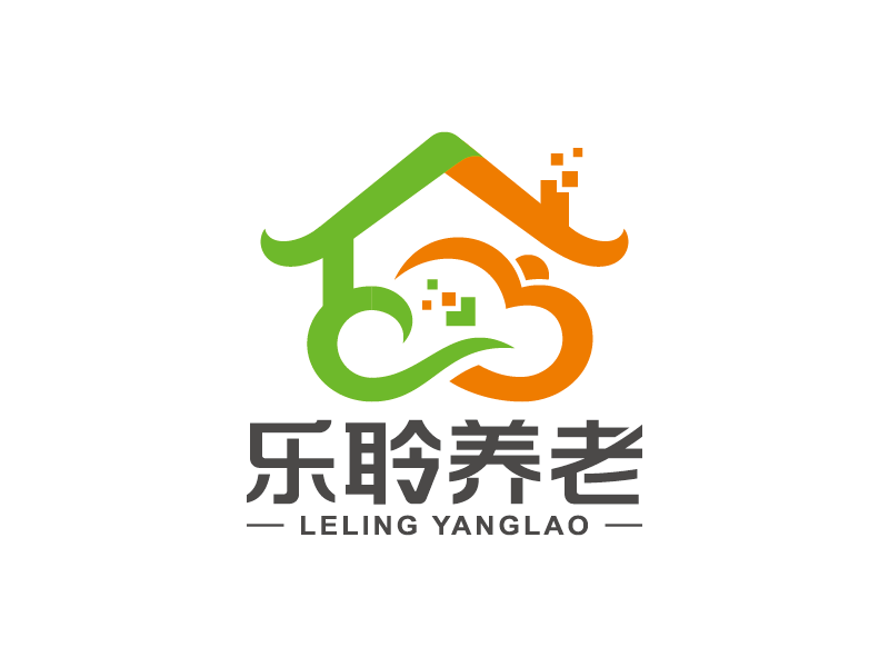 王濤的樂(lè)聆養(yǎng)老logo設(shè)計(jì)