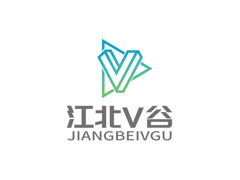 張俊的江北V谷logo設(shè)計(jì)