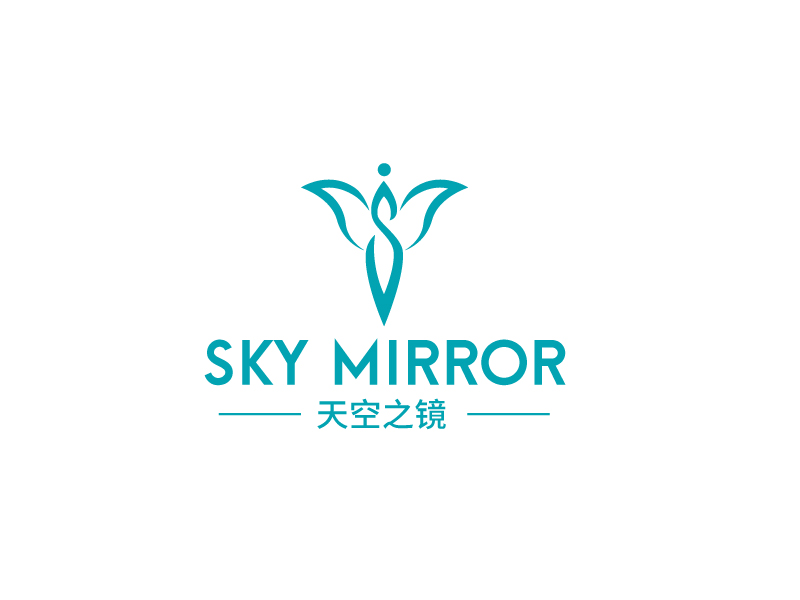 張俊的天空之鏡 Sky MIrrorlogo設(shè)計