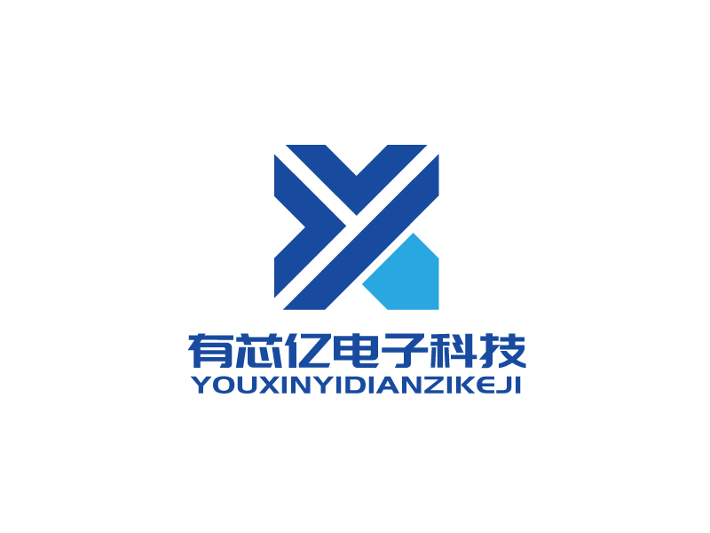 張俊的寧波有芯億電子科技有限公司logo設計