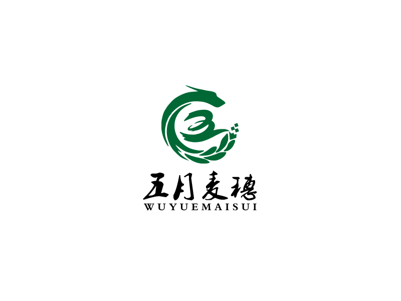 秦光華的五月麥穗logo設計