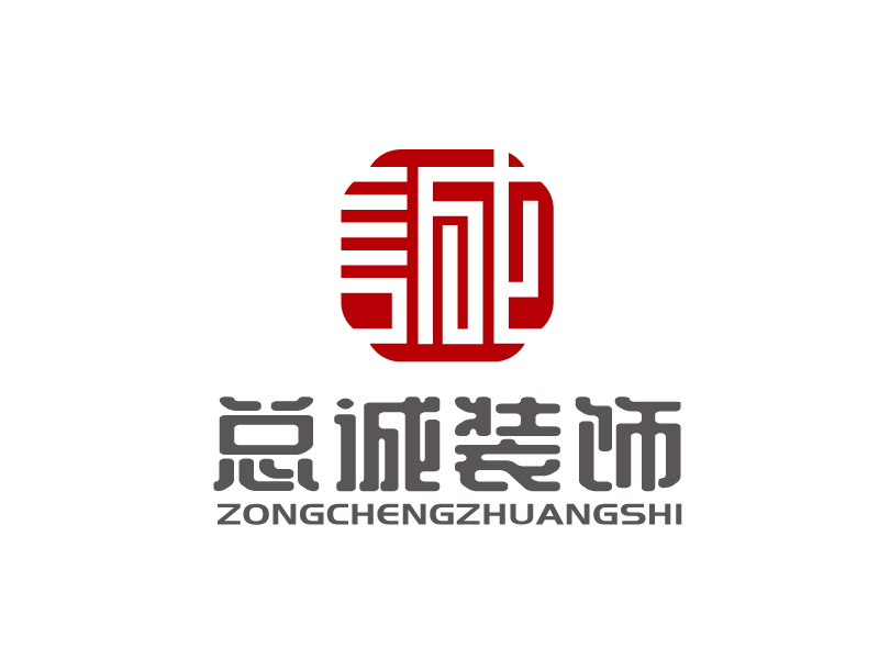 張俊的上?？傉\裝飾材料有限公司logologo設(shè)計