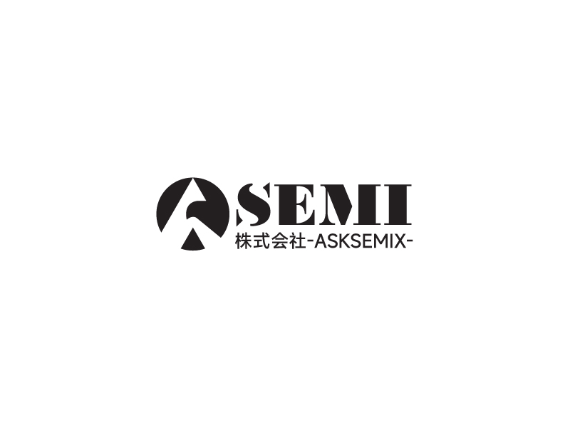 楊忠的株式會(huì)社ASKSEMIXlogo設(shè)計(jì)