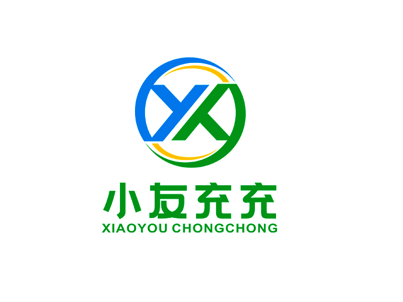 李杰的小友充充logo設(shè)計