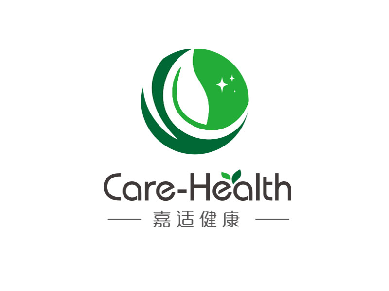 朱紅娟的Care-Health/嘉適健康科技有限公司logo設(shè)計