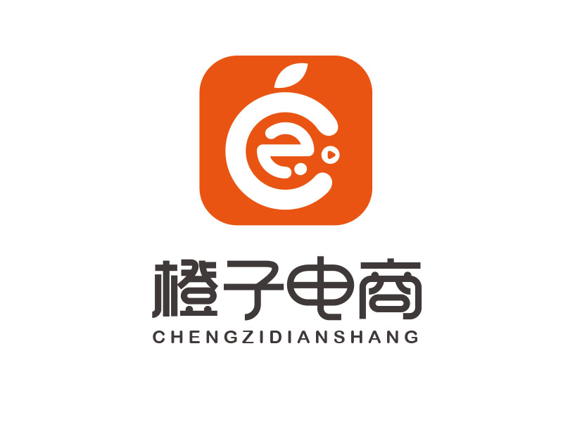 朱紅娟的橙子電商logo設(shè)計