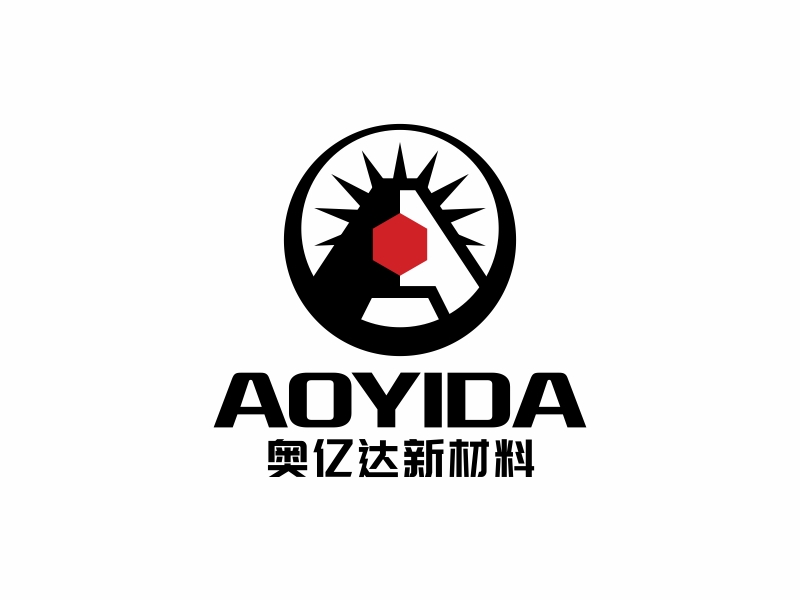 林思源的奧億達新材料logo設計