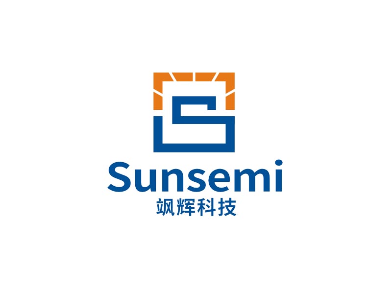 Sunsemi/颯輝科技(蘇州)有限公司logo設(shè)計