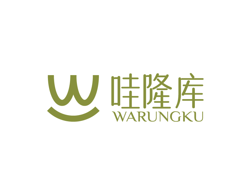 張俊的Warungku哇隆庫logo設計