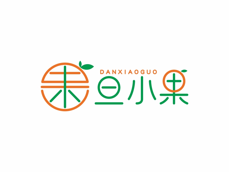 陳國偉的旦小果 水果LOGOlogo設計