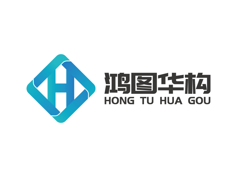 劉青松的河南鴻圖華構勘測規(guī)劃設計有限公司logo設計