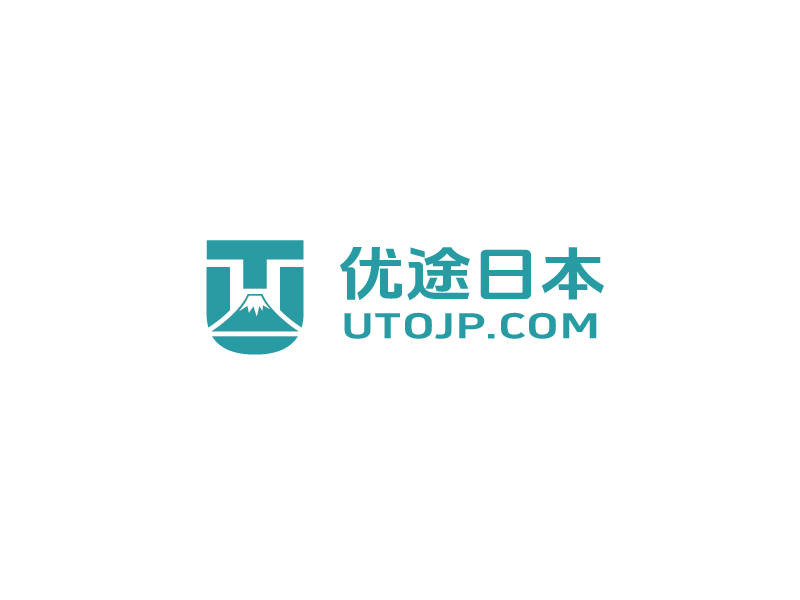 張俊的優(yōu)途日本  utojp.comlogo設(shè)計(jì)